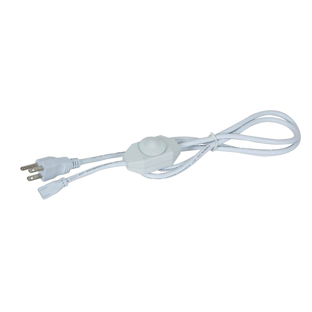 Access Lighting 64'' Power Cord with Plug and In-Line Dimmer