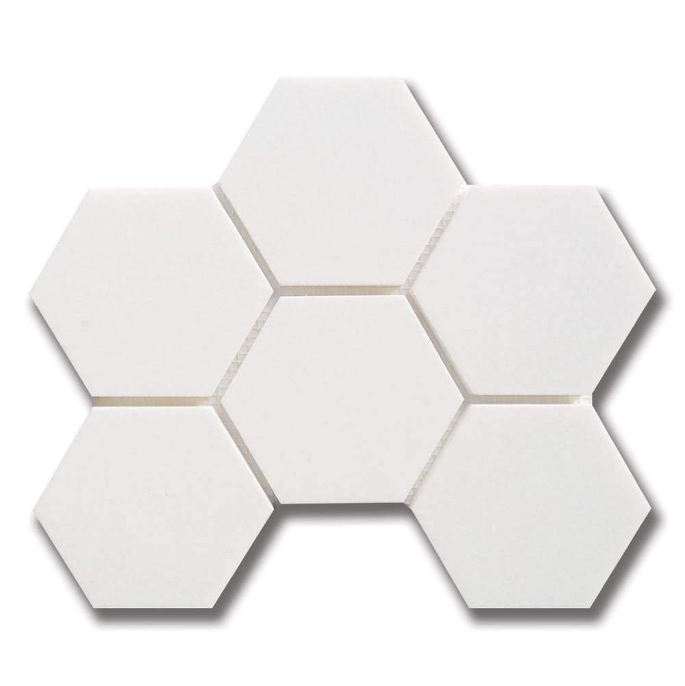 AKDO Hexagon 3-7/8 Thassos (P)