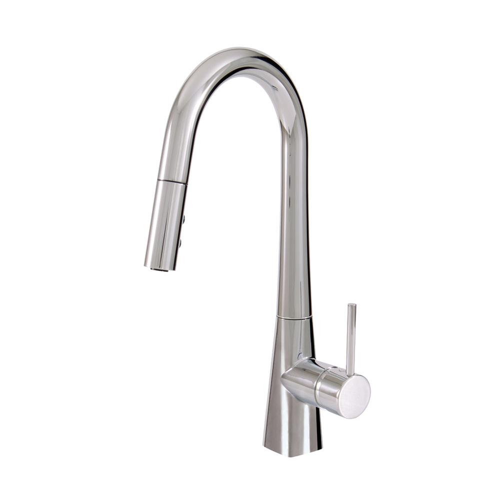 Aquabrass 7145N Baguette Pull-Out Spray Kitchen Faucet