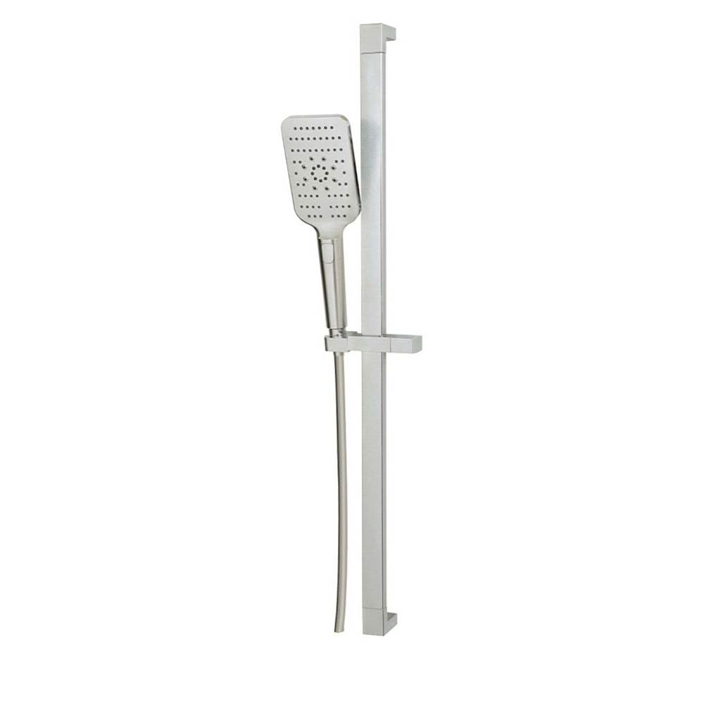 Aquabrass 12784 Complete Square Shower Rail - 3 Functions