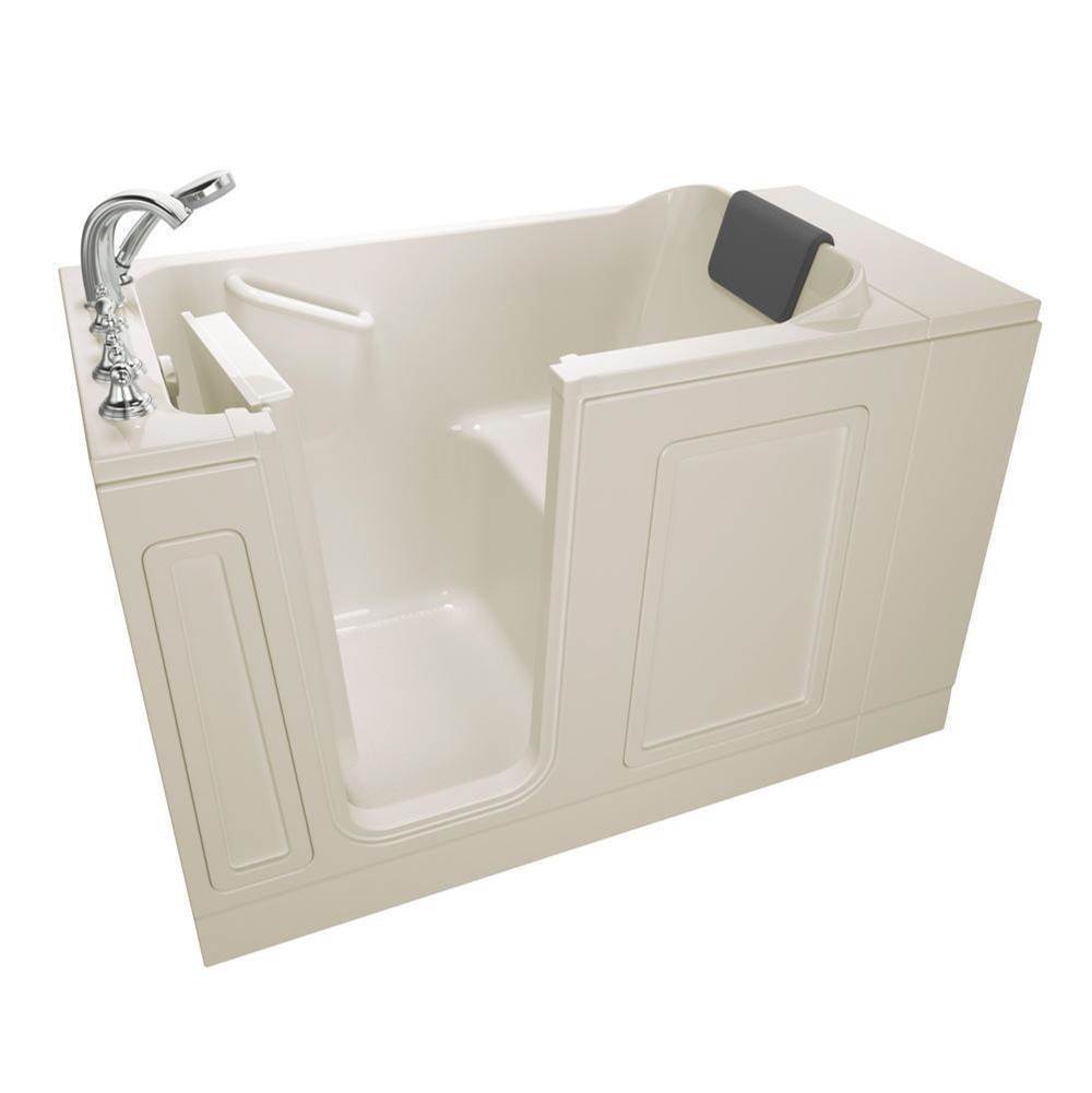 American Standard Acrylic Luxury Series 30 x 51 -Inch Walk-in Tub With Soaker System - Left-Hand Drain With Faucet