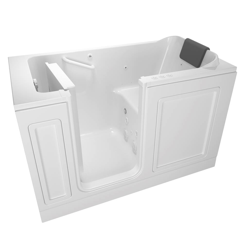 American Standard Acrylic Luxury Series 32 x 60 -Inch Walk-in Tub With Combination Air Spa and Whirlpool Systems - Left-Hand Drain