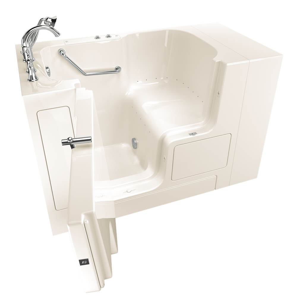 American Standard Gelcoat Value Series 32 x 52 -Inch Walk-in Tub With Air Spa System - Left-Hand Drain With Faucet