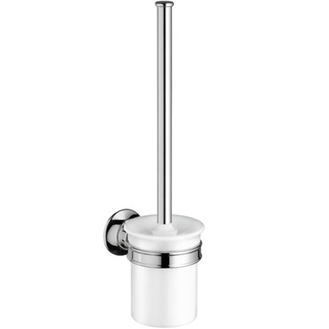 Axor Montreux Toilet Brush with Holder, Wall-Mounted in Chrome