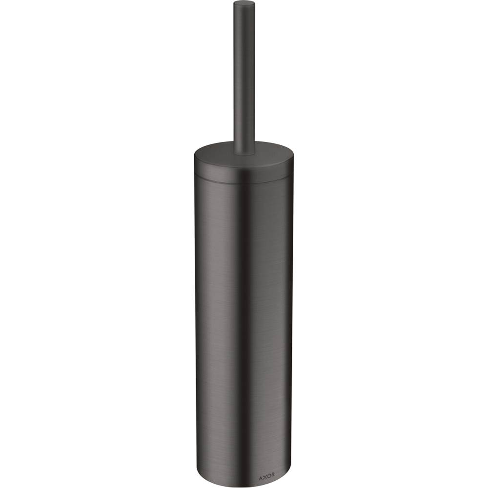 Axor Universal Circular Toilet brush holder in Brushed Black Chrome