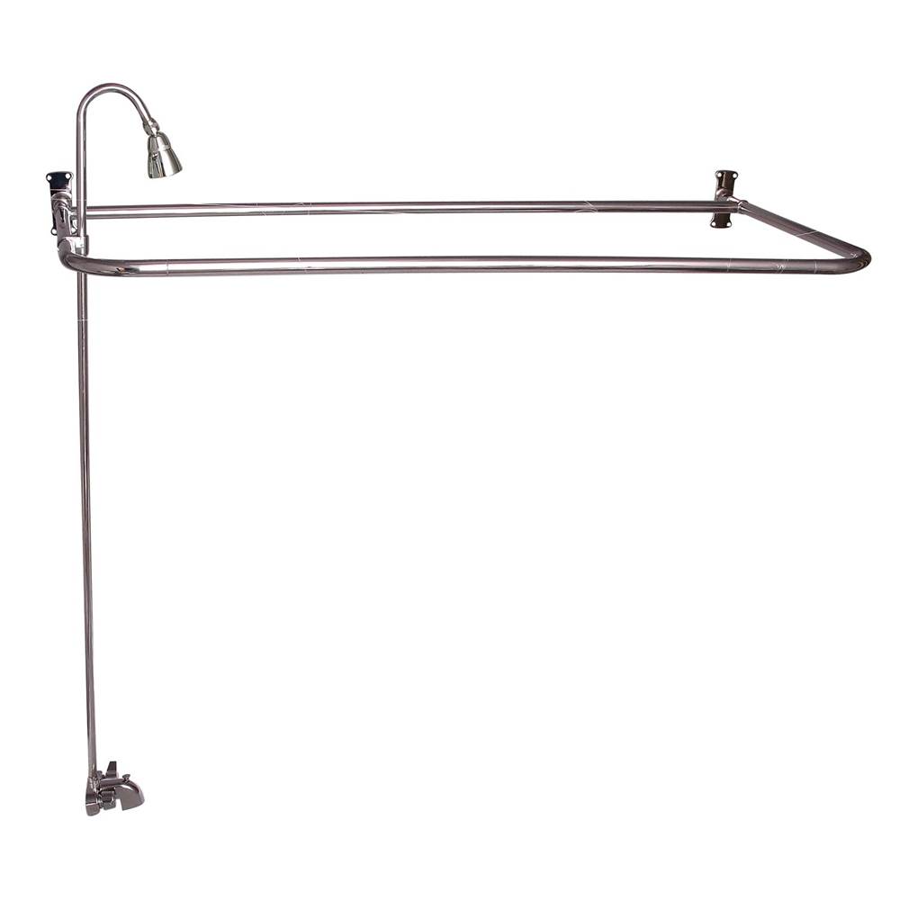 Barclay Converto Shower w/54'' D-Rod, Fct, Riser,Polished Nickel