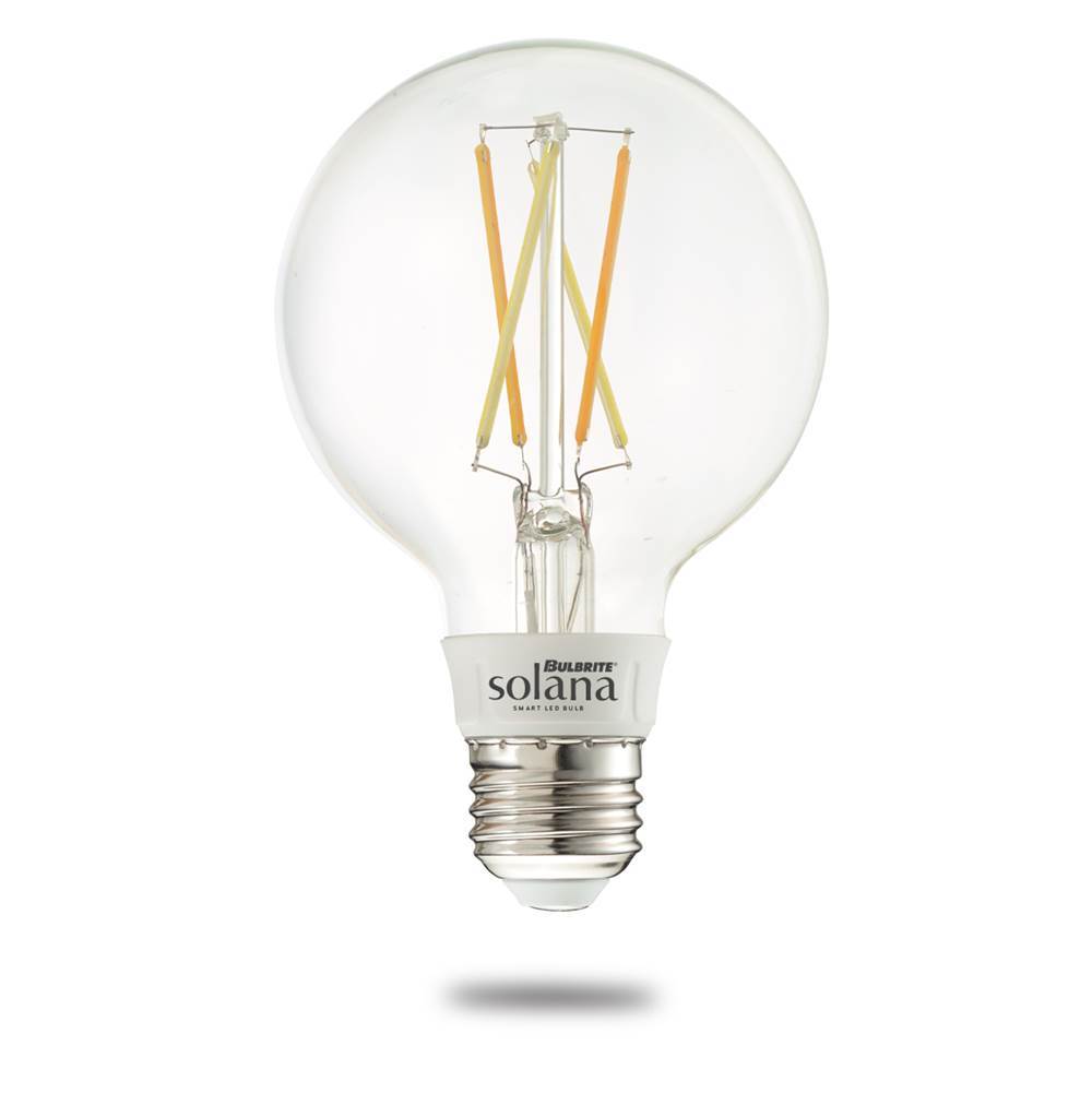 Bulbrite Smart Led Wifi Bulb 5.5W G25 White Light Clear 60W Equivalent 1Pk