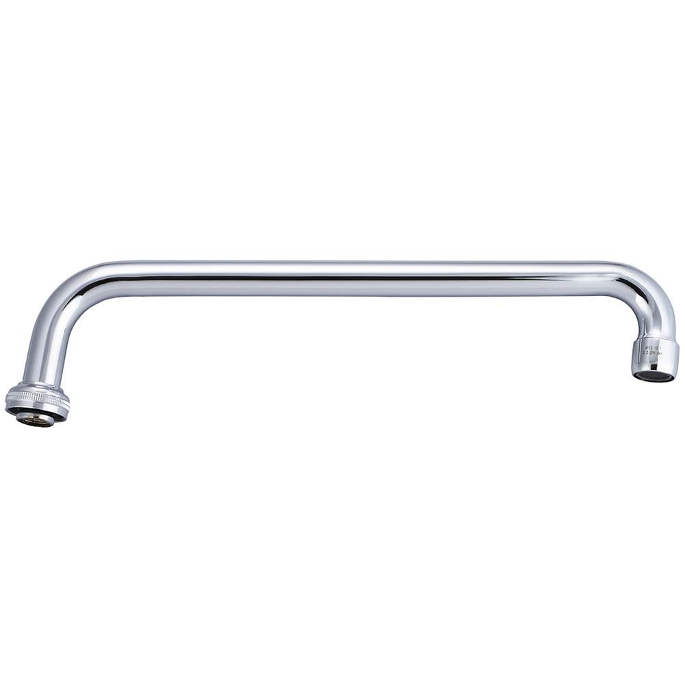 Central Brass Two Handle Faucet-12'' Tube Spout W/ Aerator