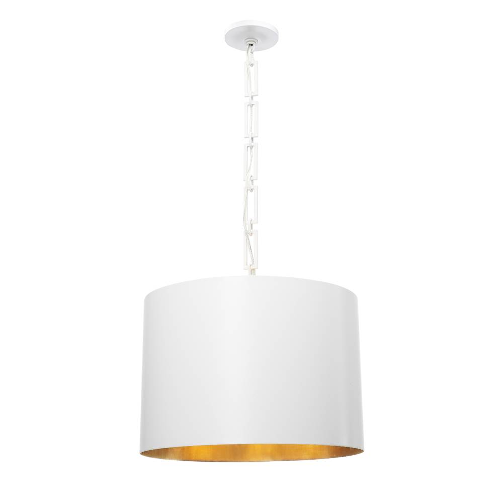 Crystorama Brian Patrick Flynn for Crystorama Alston 6 Light Matte White  plus  Antique Gold Chandelier