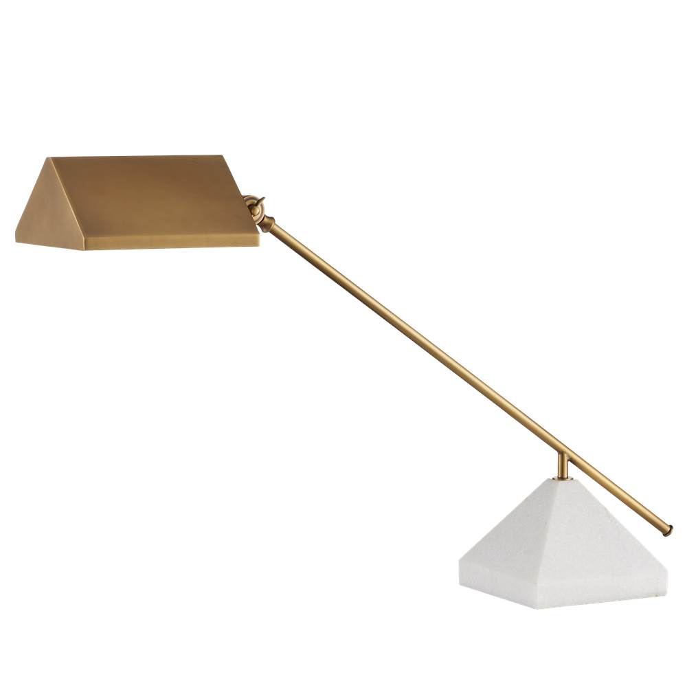 Currey And Company Repertoire Brass Desk Lamp