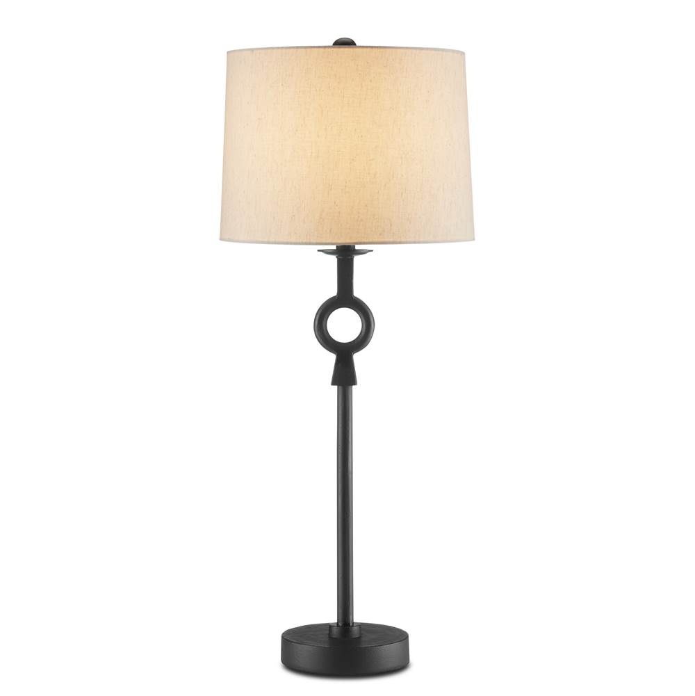 Currey And Company Germaine Black Table Lamp