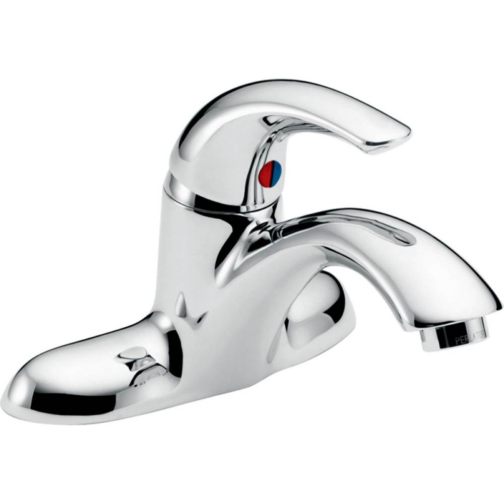 Delta Commercial Commercial 22C: Single Handle Centerset Bathroom Faucet - Less Pop-Up