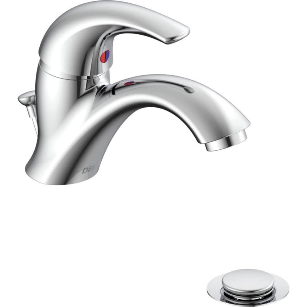 Delta Commercial Commercial 22C: Single Handle Single Hole Centerset Bathroom Faucet