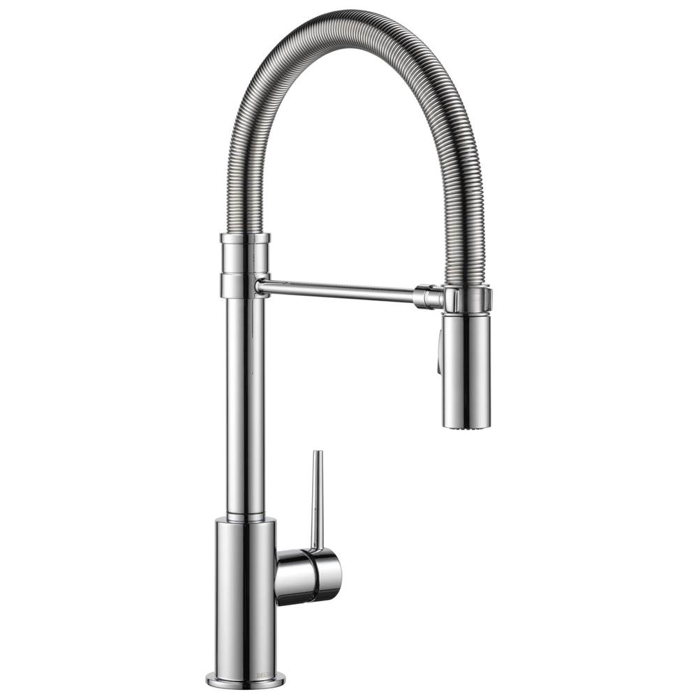 Delta Faucet Trinsic® Single-Handle Pull-Down Spring Kitchen Faucet