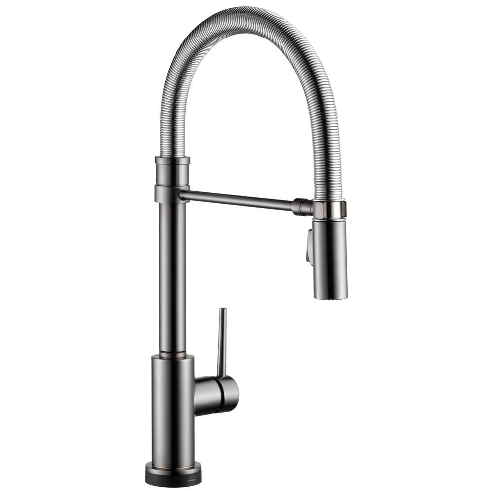 Delta Faucet Trinsic® Single-Handle Pull-Down Spring Kitchen Faucet with Touch<sub>2</sub>O® Technology
