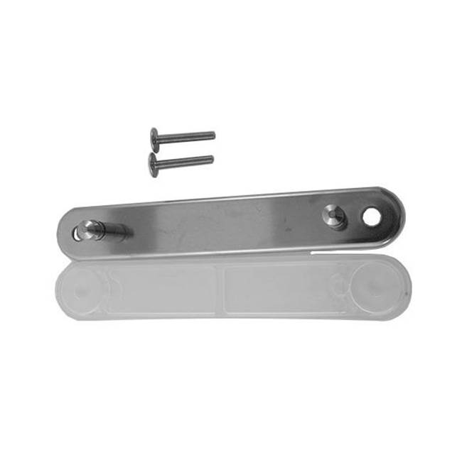 Duravit Hinge Panel for Seat and Cover Foster 0062790000, Stainless Steel