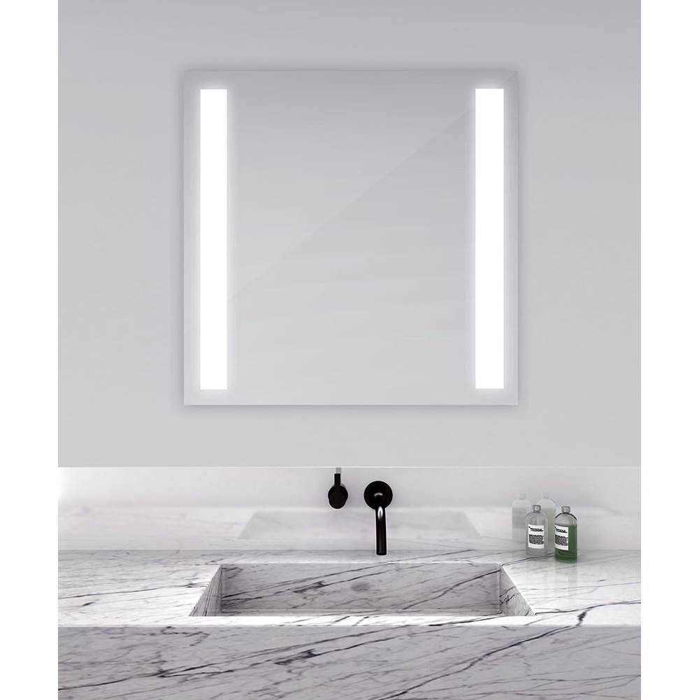 Electric Mirror Fusion 48w x 36h Lighted Mirror with Ava