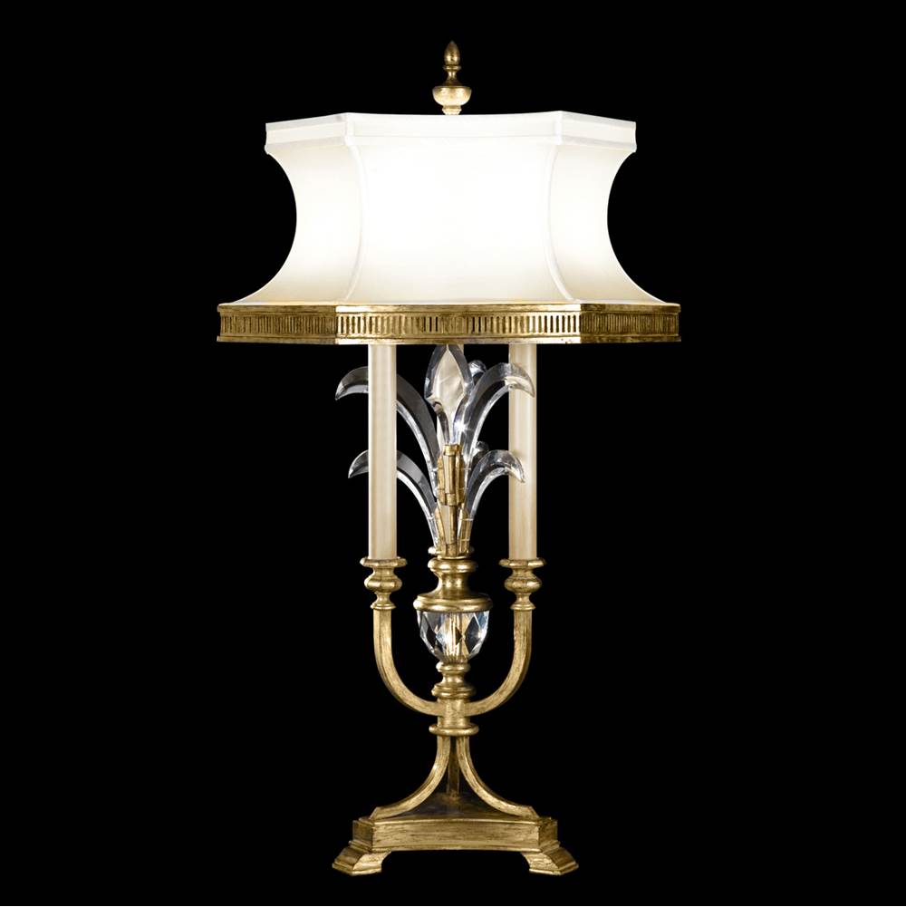 Fine Art Handcrafted Lighting Beveled Arcs 37'' Table Lamp