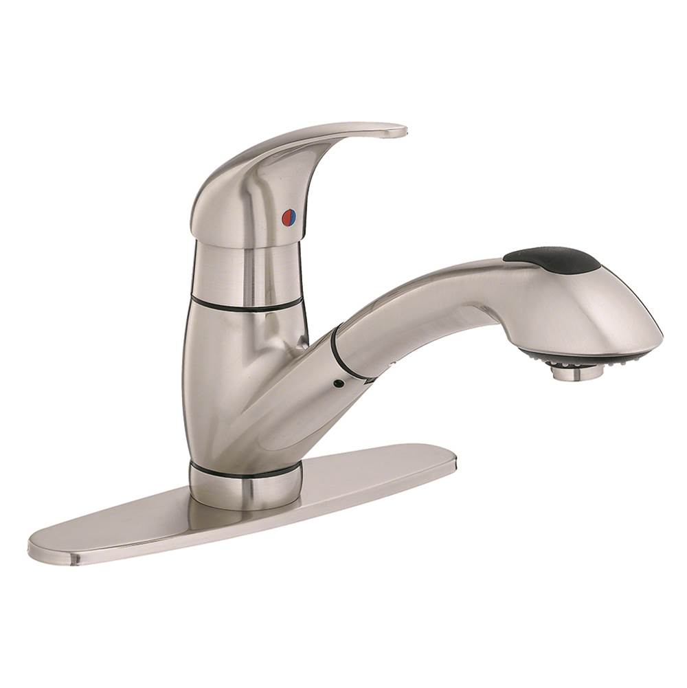 Gerber Plumbing Viper 1H Pull-Out Kitchen Faucet 1.75gpm Stainless Steel