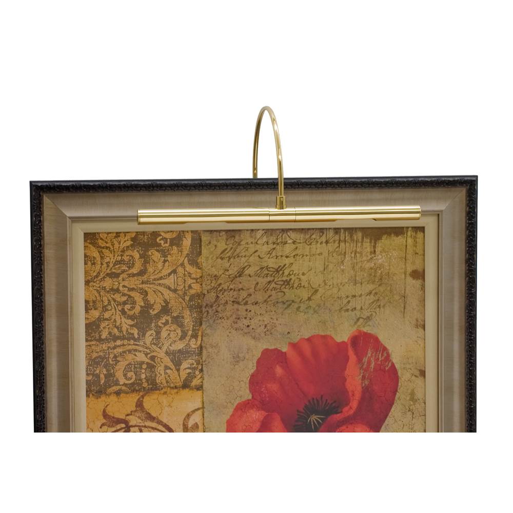 House Of Troy Advent Profile 16'' Polished Brass Picture Light