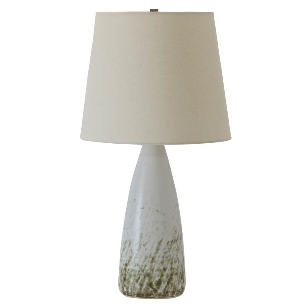 House Of Troy Scatchard 25.5'' table lamp in decorated white gloss