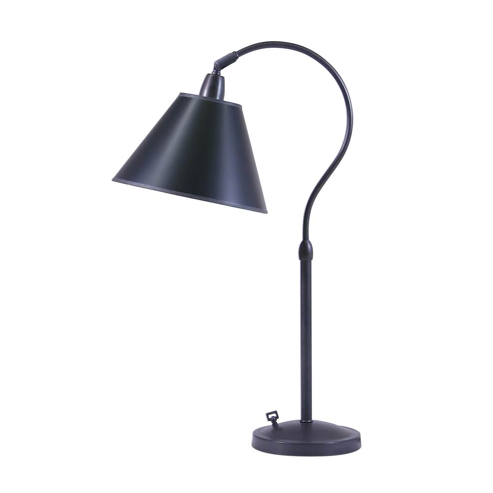 House Of Troy Hyde Park Table Lamp Oil Rubbed Bronze w/Black Parchment