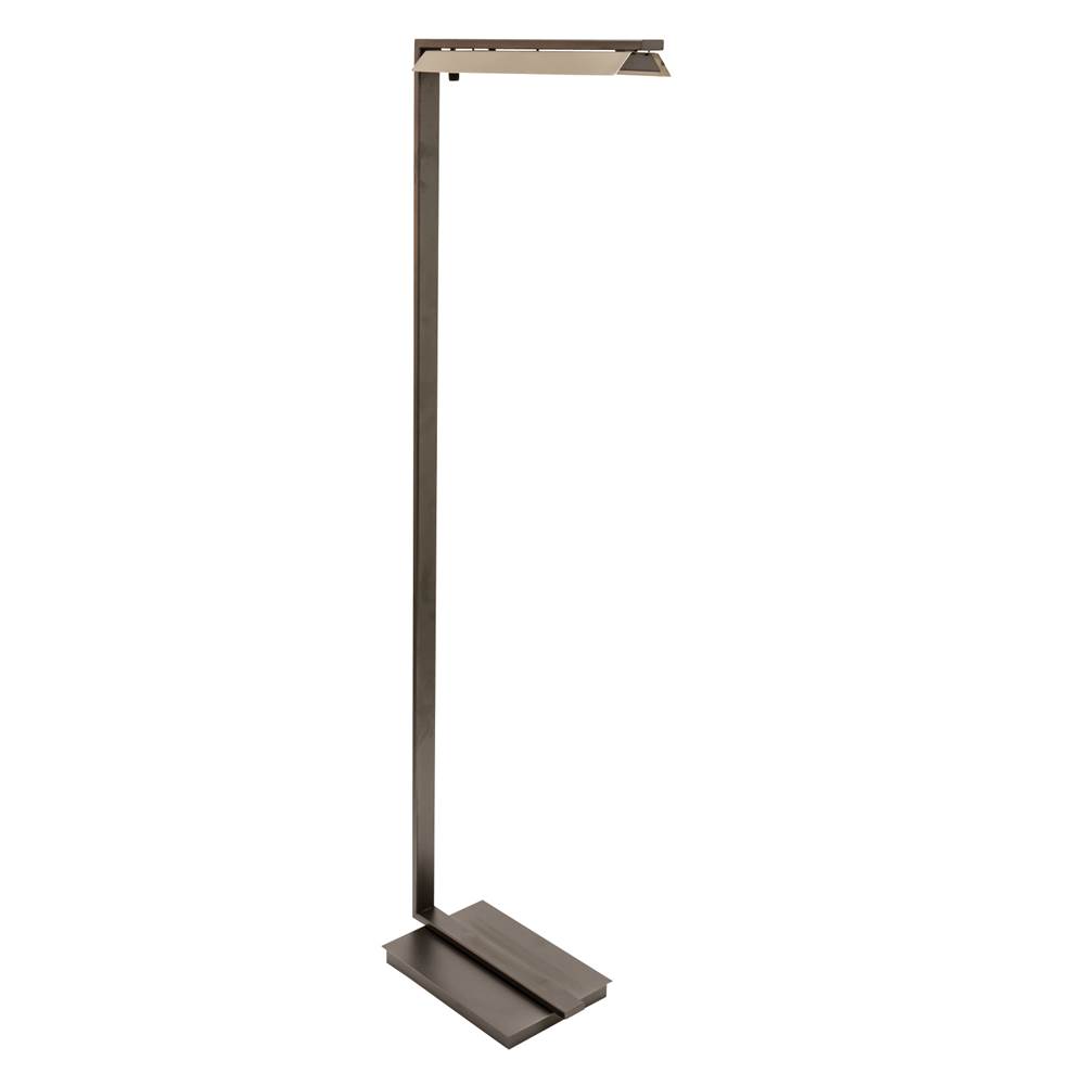 House Of Troy 52'' Jay LED Floor Lamp in Granite with Satin Nickel