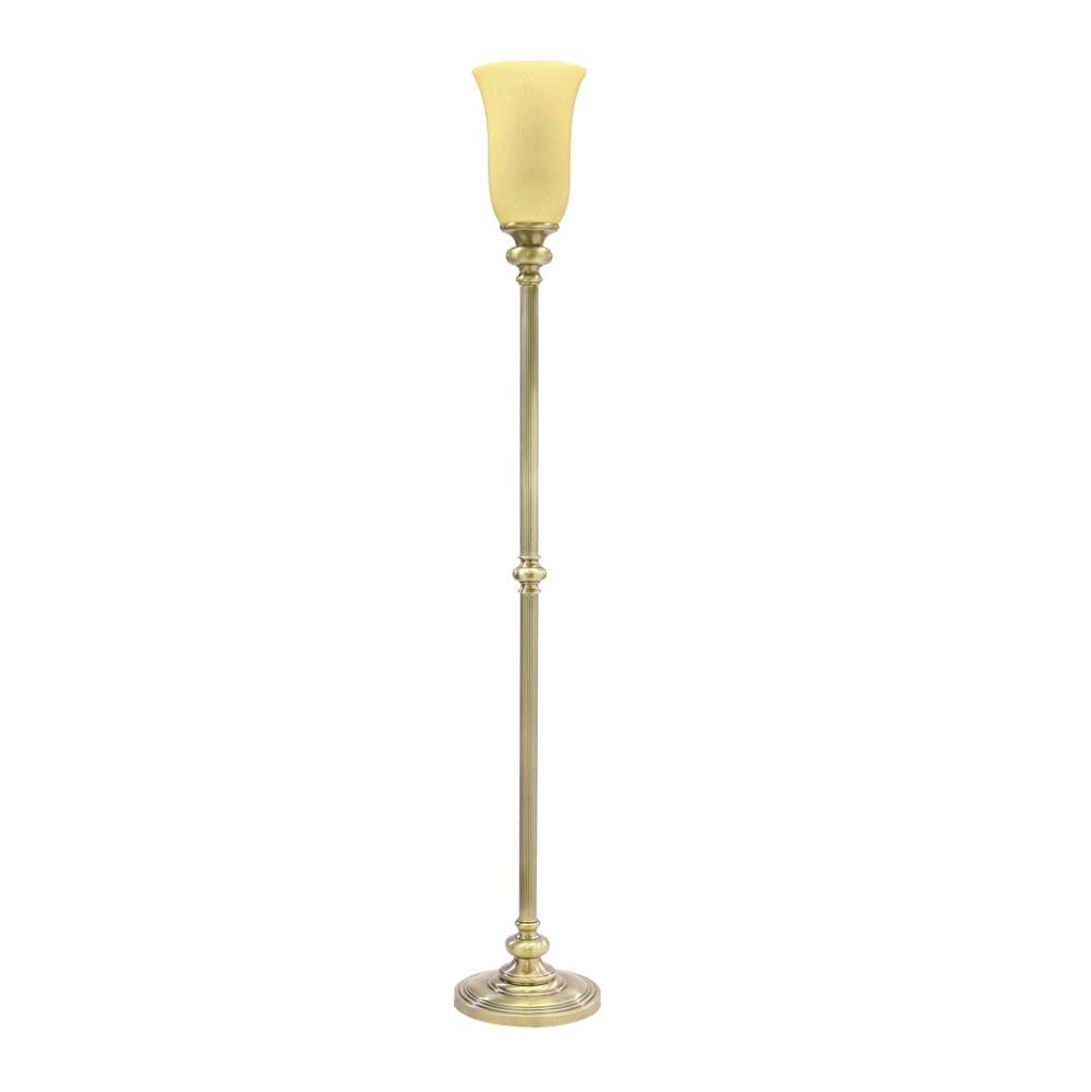 House Of Troy Newport 74.75'' Floor Lamp Antique Brass