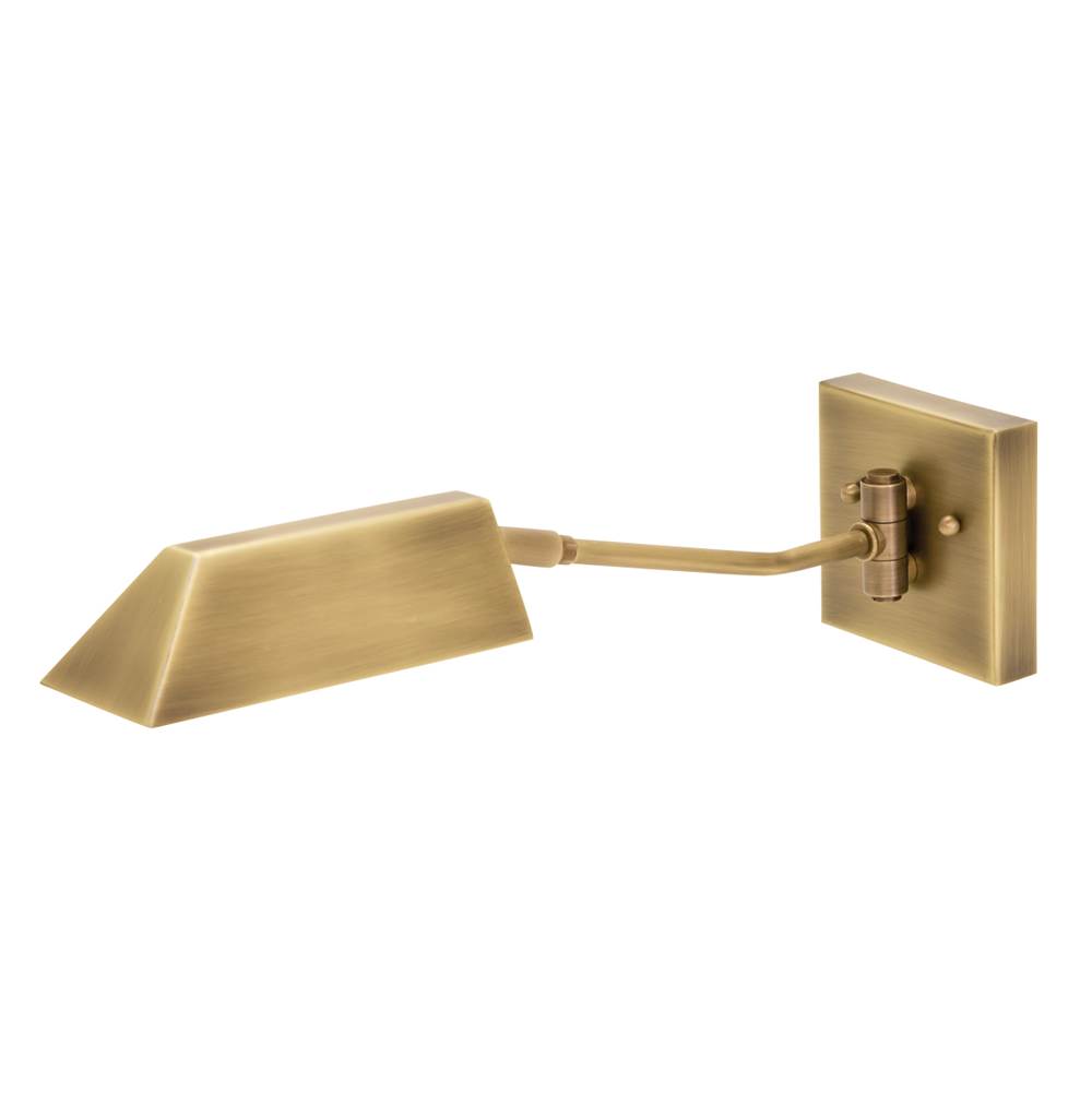 House Of Troy Newbury Wall Lamp in Antique Brass with USB Port