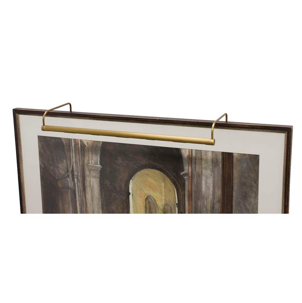House Of Troy Slim-Line 16'' Weathered Brass Picture Light