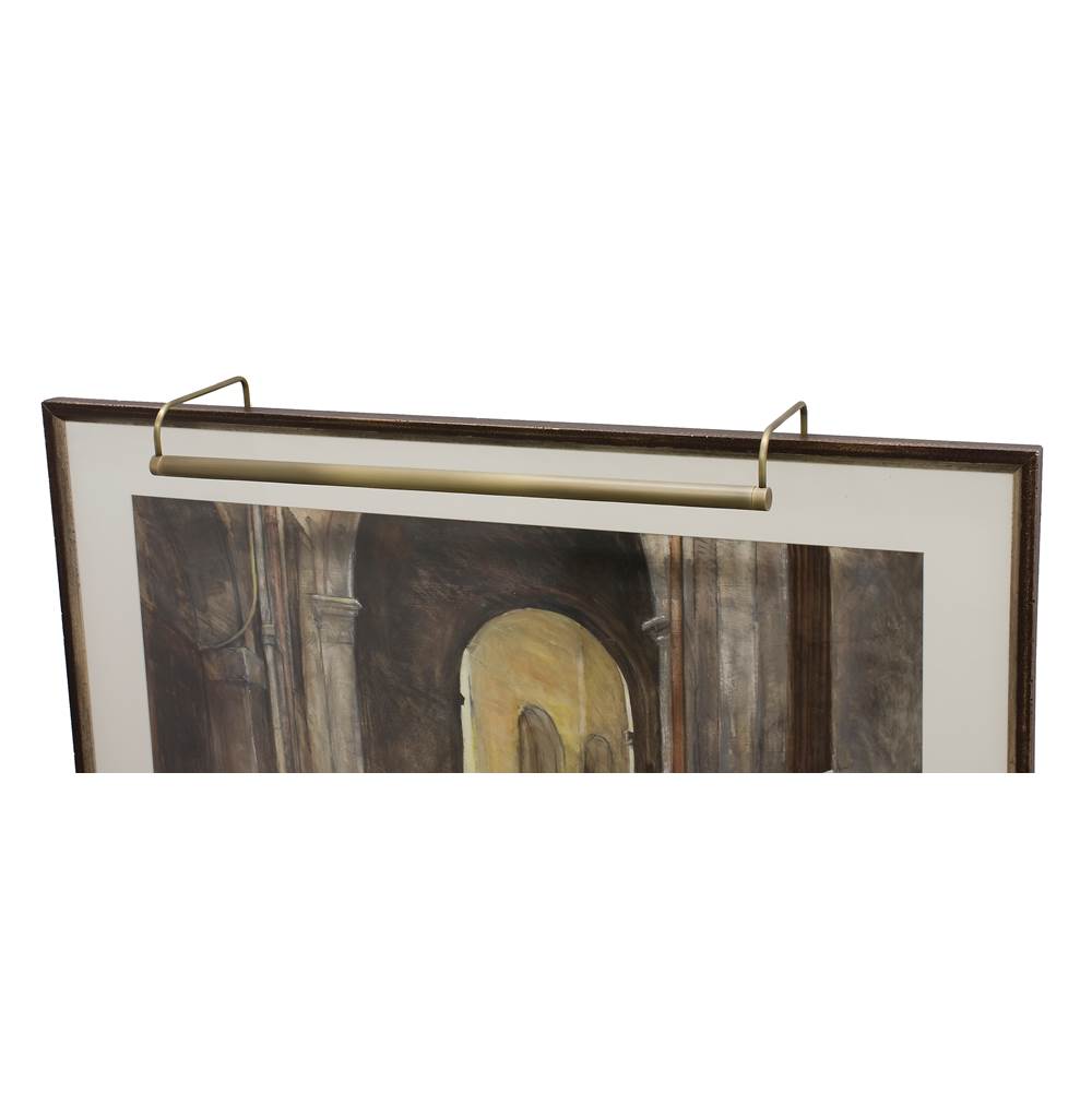 House Of Troy Slim-Line 21'' Antique Brass Picture Light