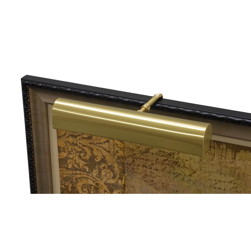 House Of Troy Traditional 18'' Satin Brass Picture Light