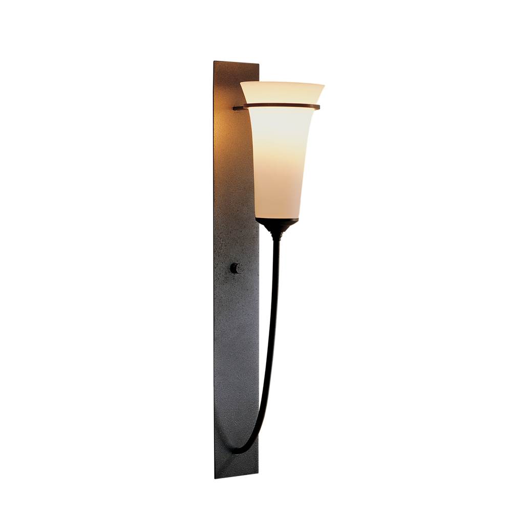 Hubbardton Forge Banded Wall Torch Sconce, 206251-SKT-20-GG0068