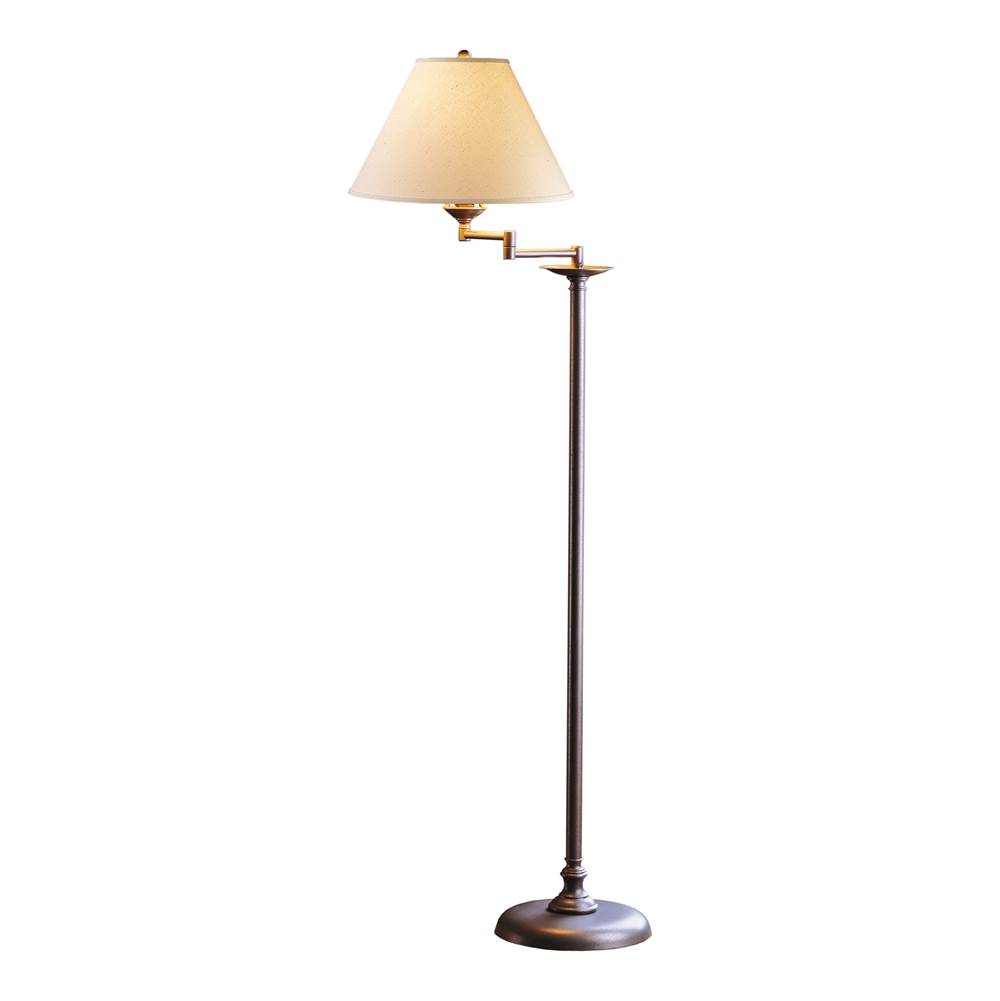 Hubbardton Forge Simple Lines Swing Arm Floor Lamp, 242050-SKT-07-SA1555