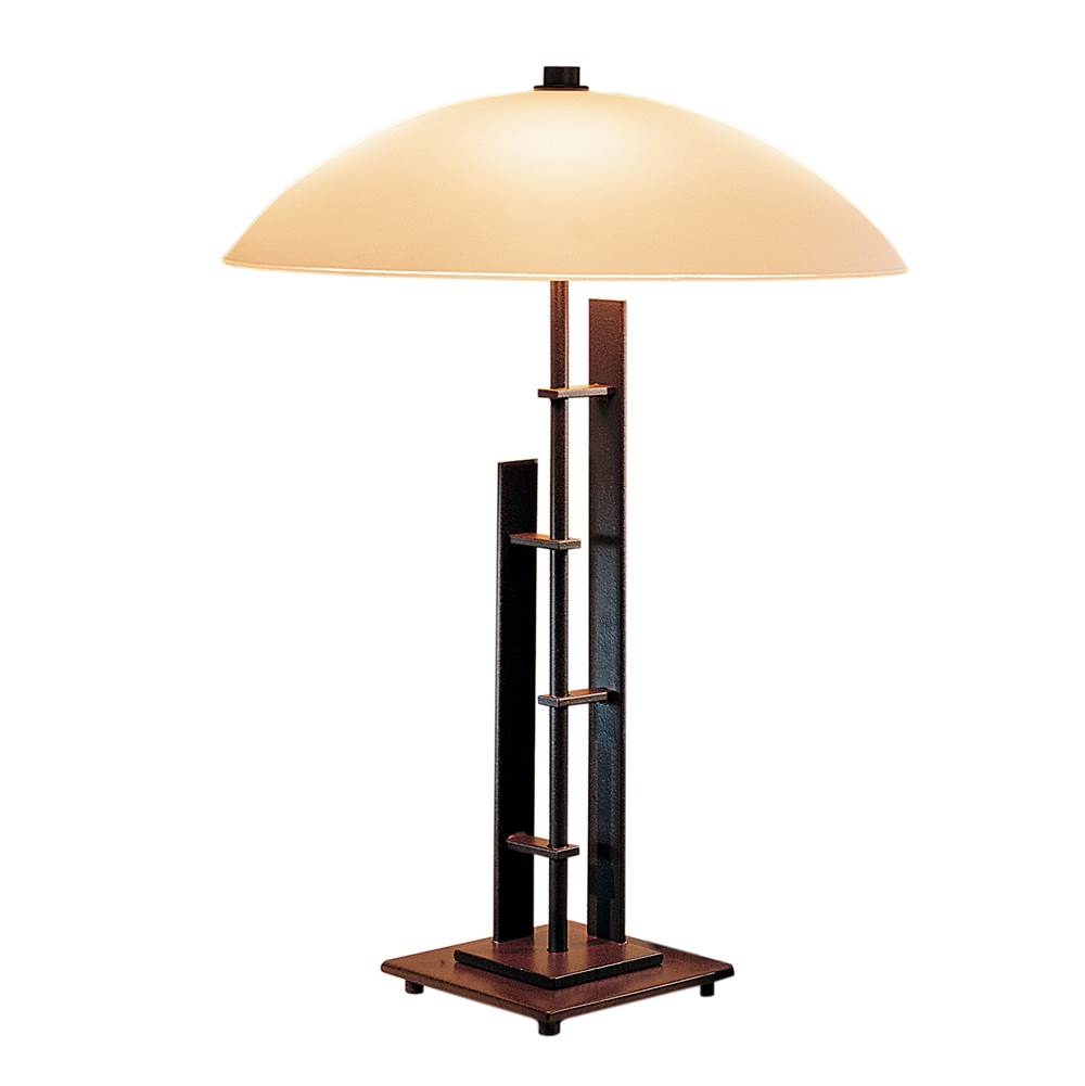 Hubbardton Forge Metra Double Table Lamp, 268422-SKT-10-GG0048