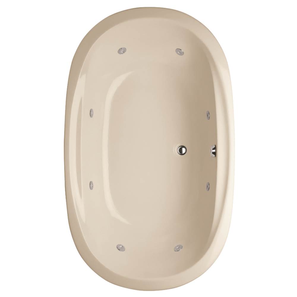 Hydro Systems STUDIO DUAL OVAL 7444 AC W/ WHIRLPOOL SYSTEM - BISCUIT