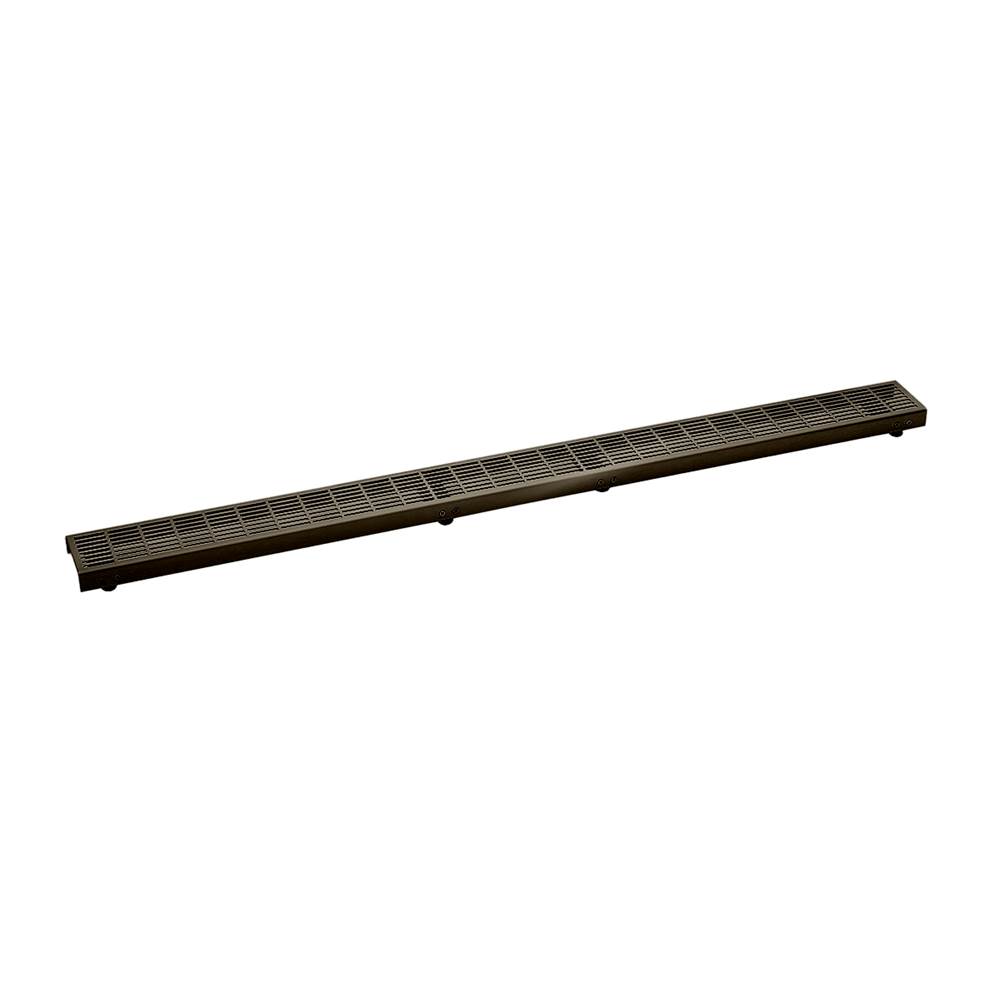 Infinity Drain 60'' Perforated Slotted Pattern Grate for FXIG 65/FFIG 65/FCBIG 65/FCSIG 65/FTIG 65 in Oil Rubbed Bronze