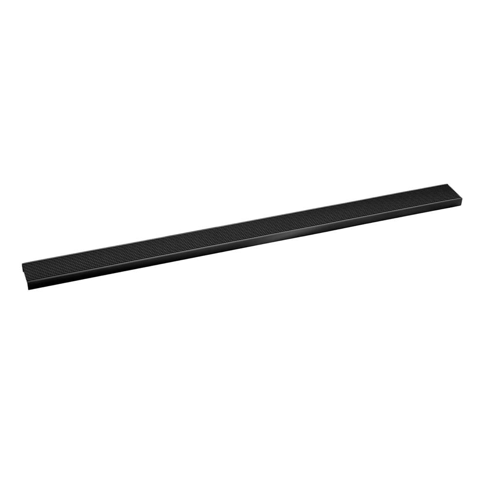 Infinity Drain 42'' Wedge Wire Grate for FXAS 65/FFAS 65/FCBAS 65/FCAS 65/FTAS 65 in Matte Black