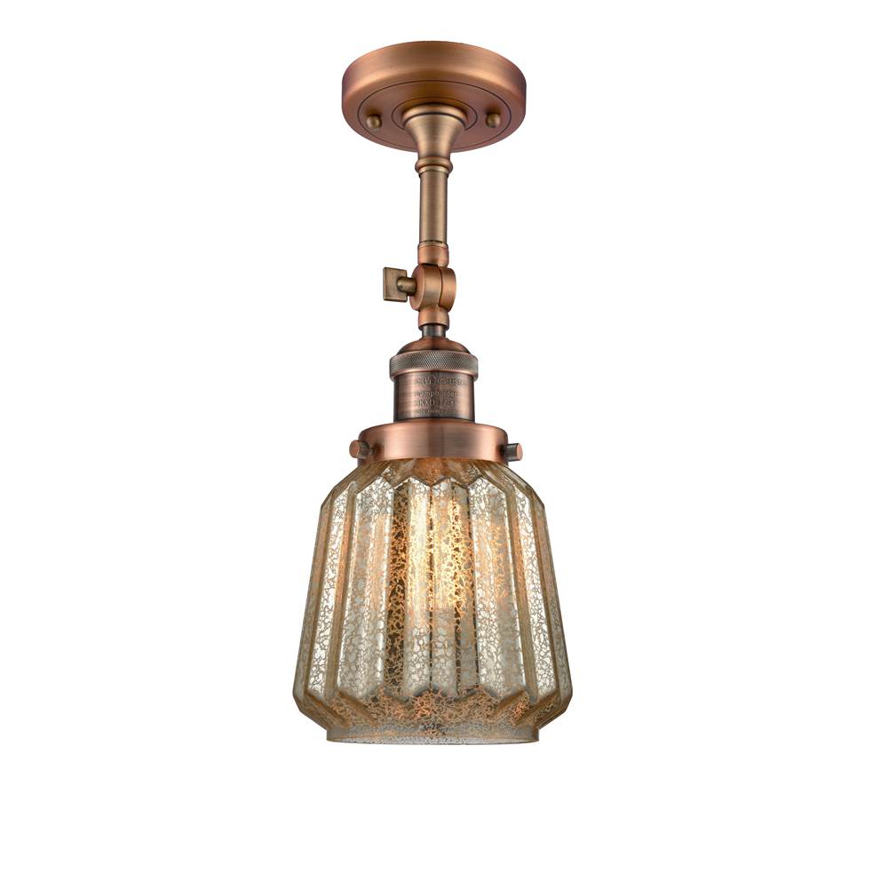 Innovations Chatham 1 Light Semi-Flush Mount part of the Franklin Restoration Collection