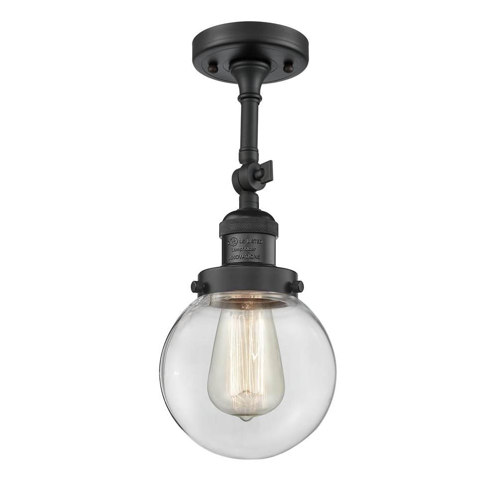 Innovations Beacon 1 Light Semi-Flush Mount part of the Franklin Restoration Collection
