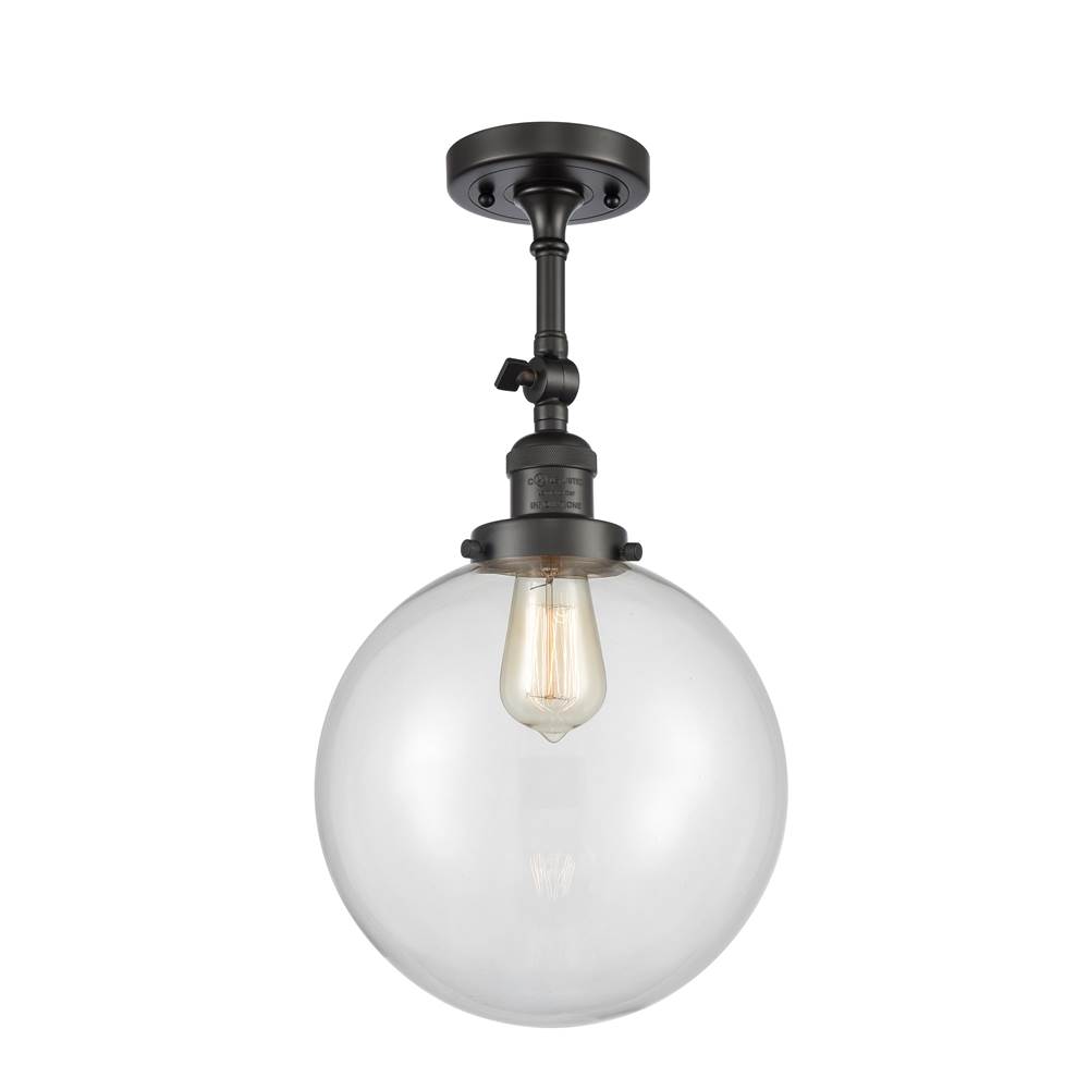 Innovations X-Large Beacon 1 Light Semi-Flush Mount part of the Franklin Restoration Collection