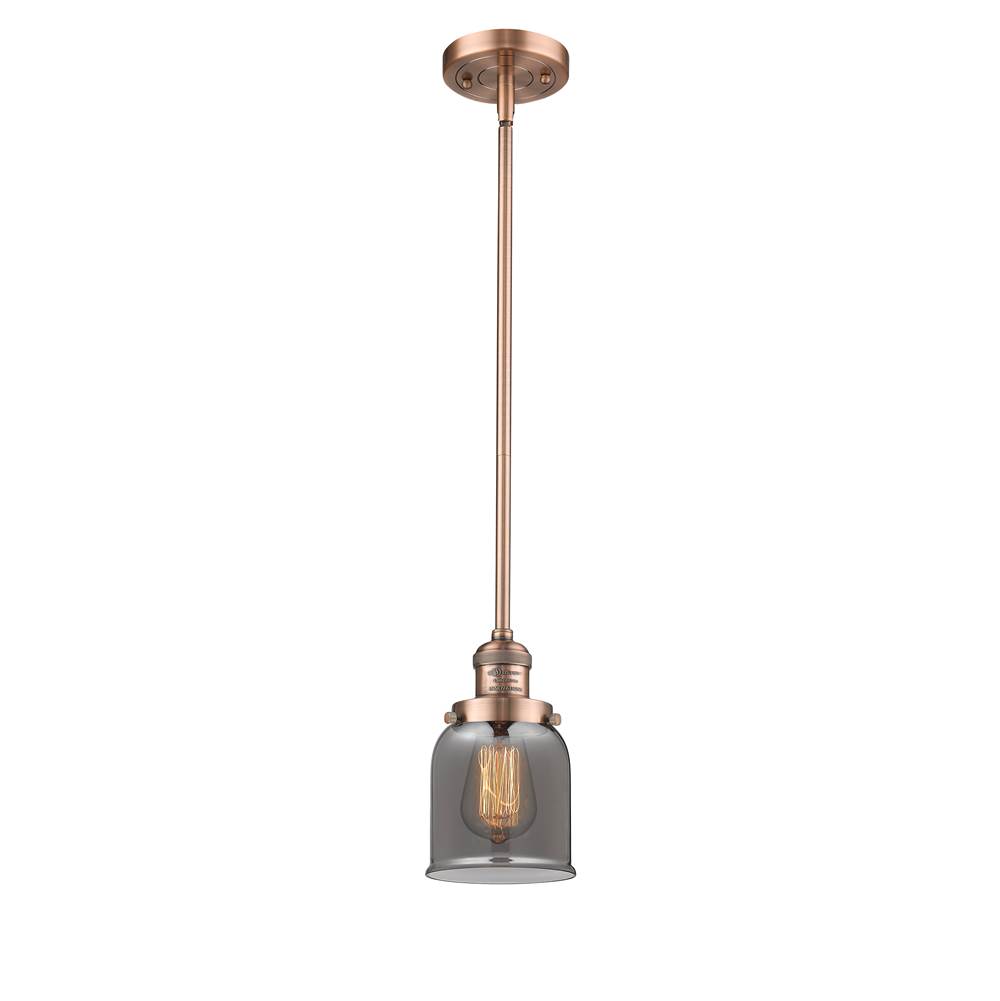 Innovations Small Bell 1 Light Mini Pendant part of the Franklin Restoration Collection