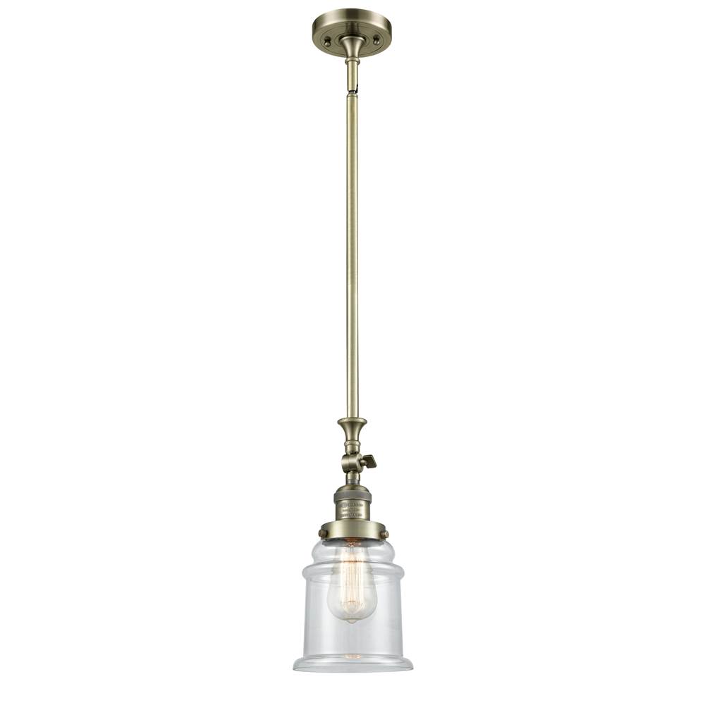 Innovations Canton 1 Light Mini Pendant part of the Franklin Restoration Collection