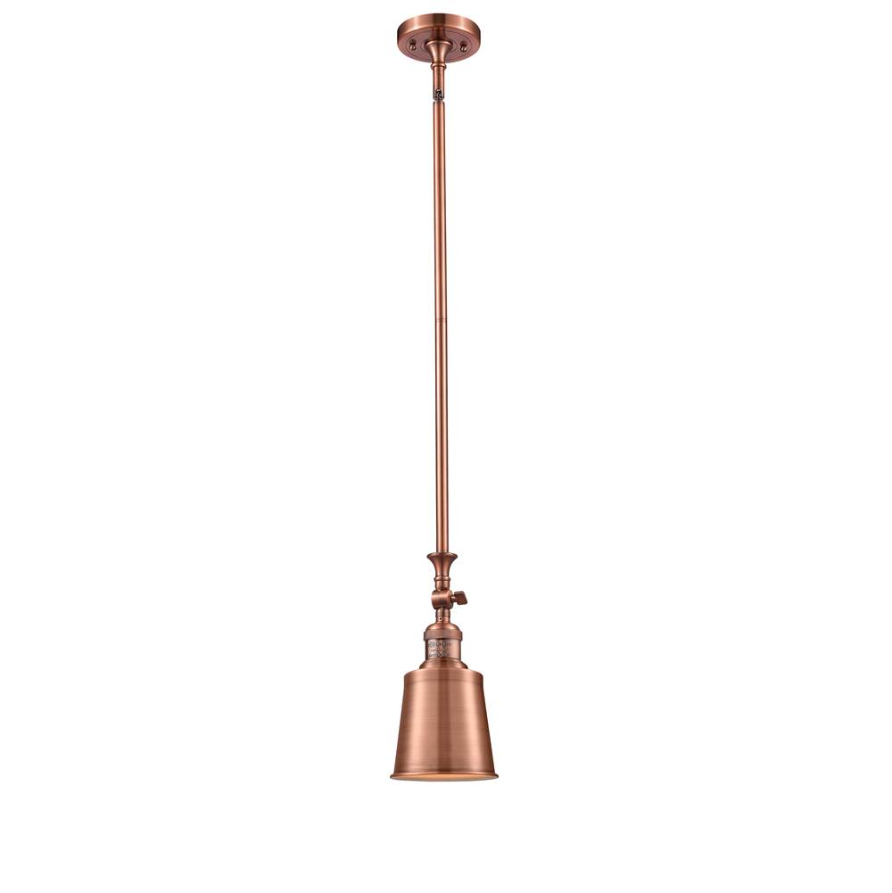 Innovations Addison 1 Light Mini Pendant part of the Franklin Restoration Collection