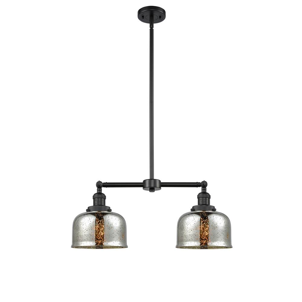 Innovations Large Bell 2 Light Chandelier part of the Franklin Restoration Collection
