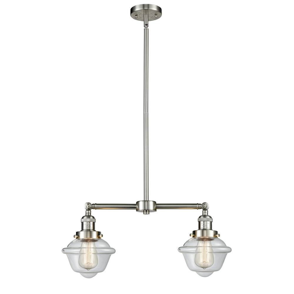 Innovations Small Oxford 2 Light Chandelier part of the Franklin Restoration Collection