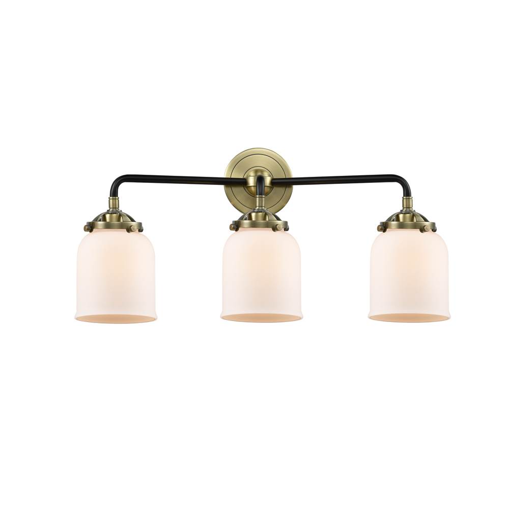 Innovations Small Bell 3 Light Bath Vanity Light part of the Nouveau Collection