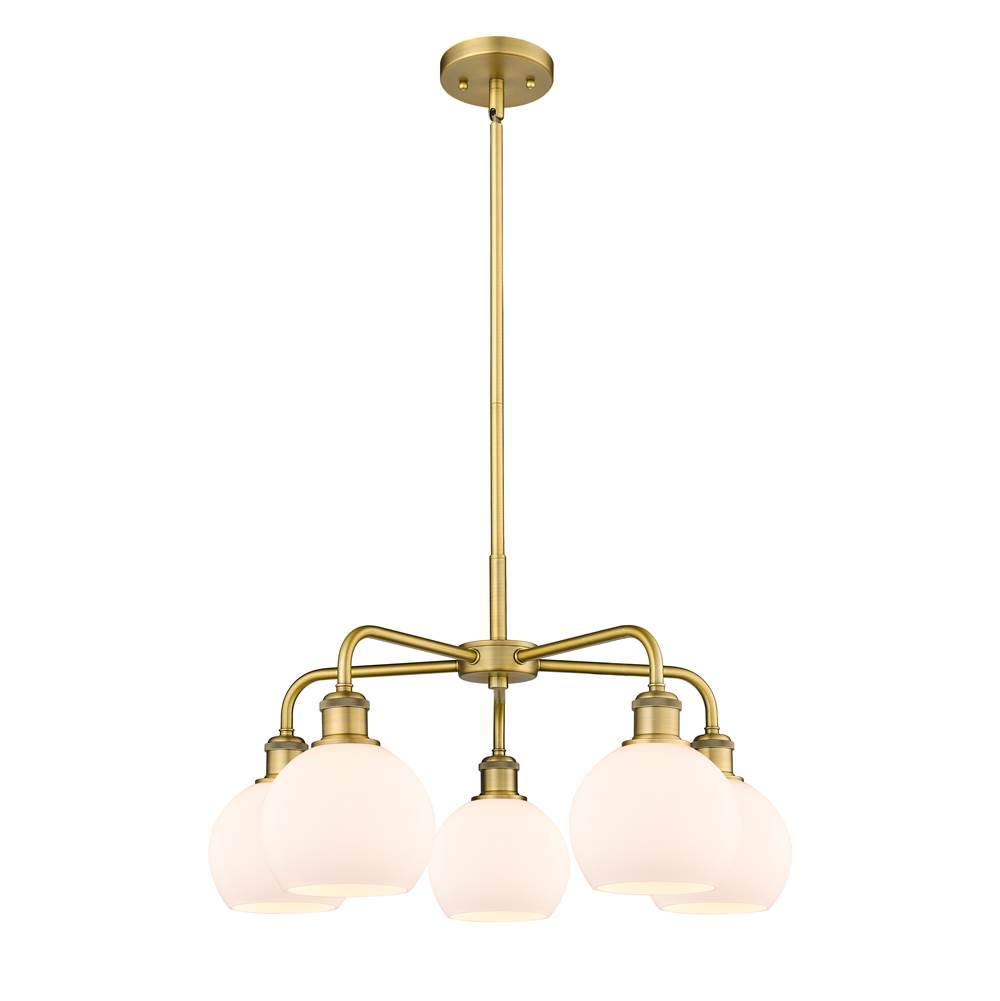 Innovations Athens Brushed Brass Chandelier