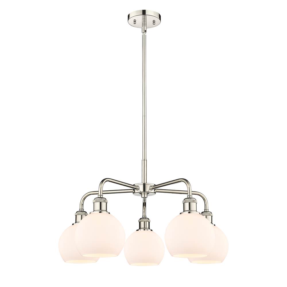 Innovations Athens Polished Nickel Chandelier