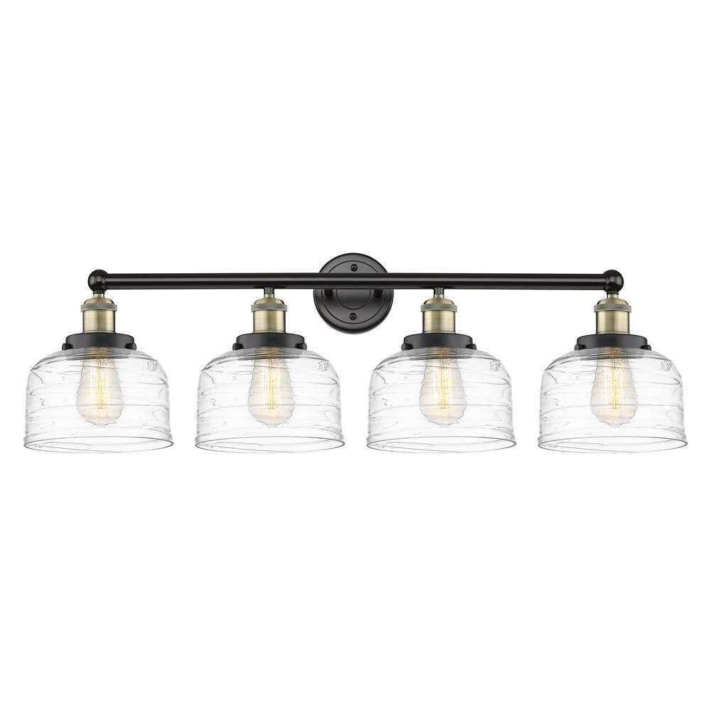 Innovations Bell Black Antique Brass Bath Vanity Light